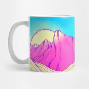 Spring Pink Seacliffs Mug